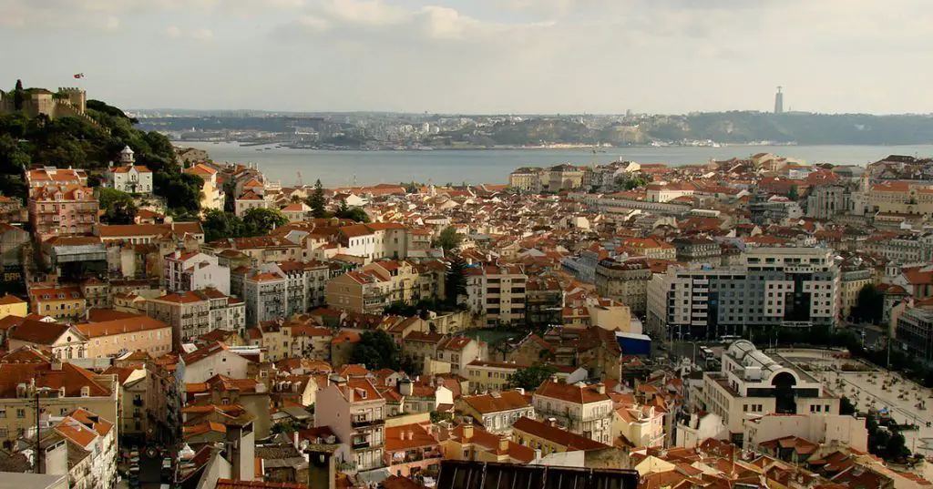 Las 7 colinas y miradores de Lisboa 3 Vistas desde el mirador de Graça