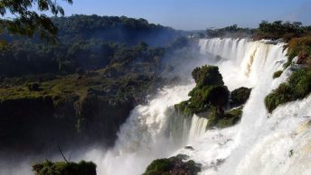 Las cataratas de Iguazú en Argentina