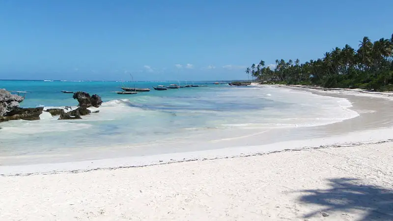 Las mejores playas de Zanzíbar 4 Playa de Matemwe