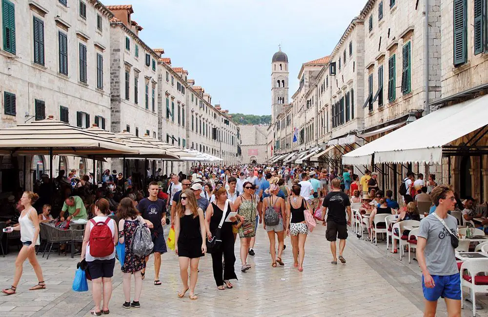 La parte alta de Dubrovnik 2 Entrada principal a Dubrovnik