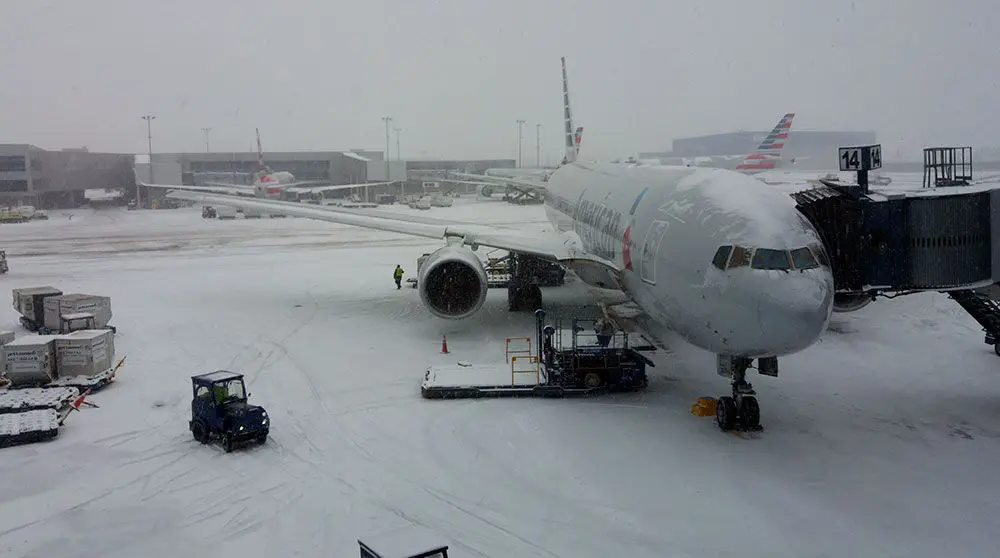 Volar con American Airlines: una decepción 3 Nevada en un avión de American Airlines en JFK