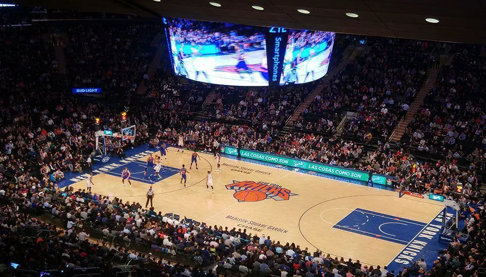 Un partido de NBA en el Madison Square Garden 4