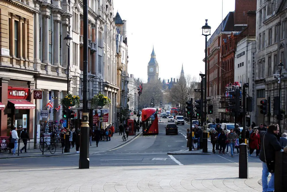 Londres con el Big Ben al fondo