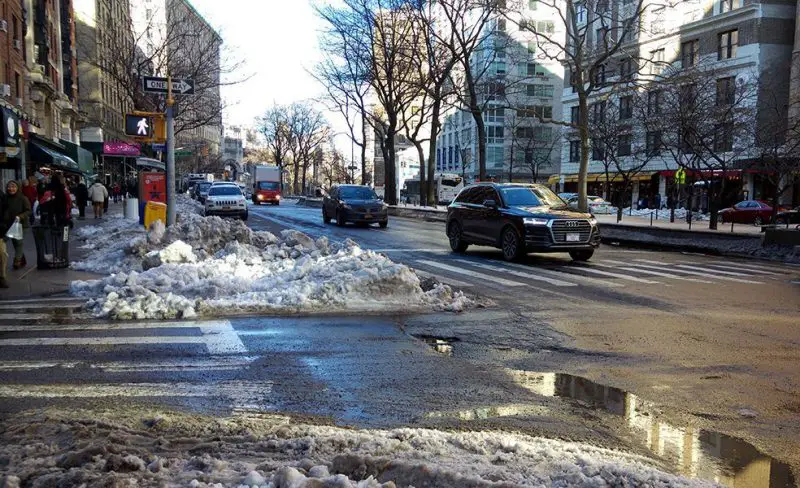 Un día de nieve en Nueva York 4 Un día de nieve en Nueva York 1