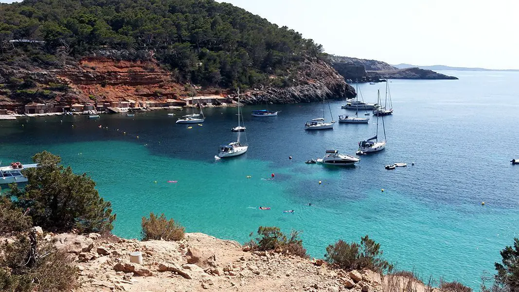 Cala Salada en Ibiza