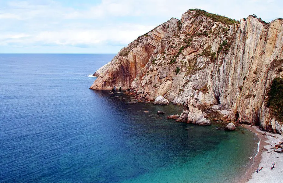 Playa del Silencio, en Cudillero (Asturias)