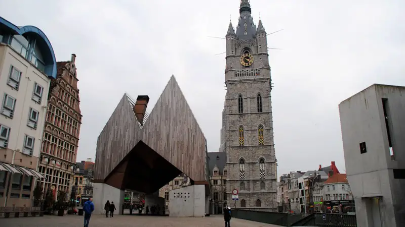 Qué ver en Flandes desde Bruselas 6 Torre del campanario de Gante