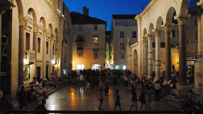 Plaza del Diocleciano de Split