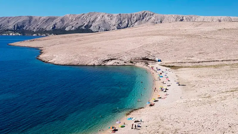 Playa Rucica en Croacia