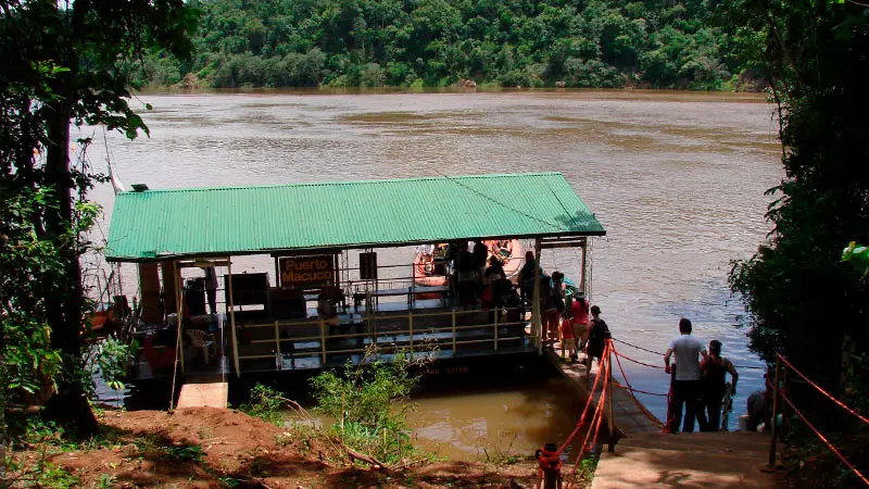 Embarcadero de la Gran Aventura de Iguazú