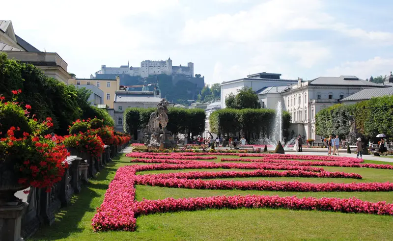 Qué ver y cómo llegar a Salzburgo 3 Los jardínes del Palacio Mirabell