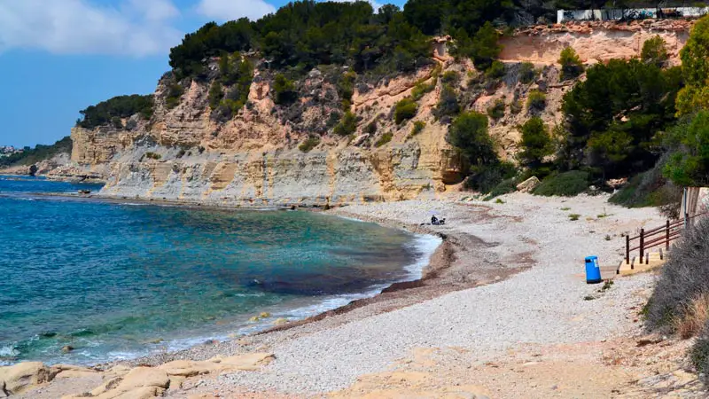 Las mejores calas y playas de Benissa 4 Cala Baladrar de Benissa