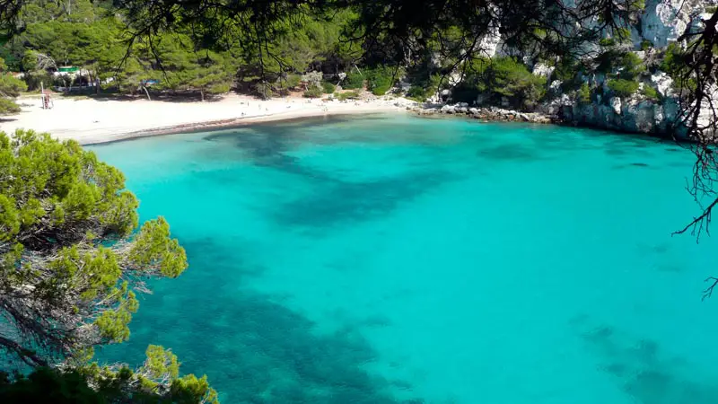 Las mejores calas de Menorca 2 Cala Macarella en Menorca