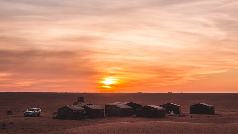 Las mejores excursiones desde Marrakech 9 Amanecer en el desierto de Zagora