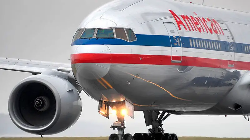 Viejo Boeing 777-200ER de American Airlines