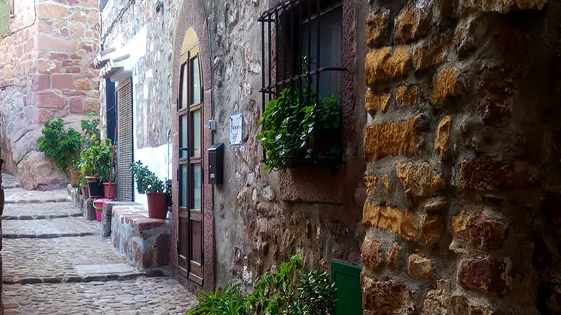 Calle del barrio El Quartijo de Vilafamés