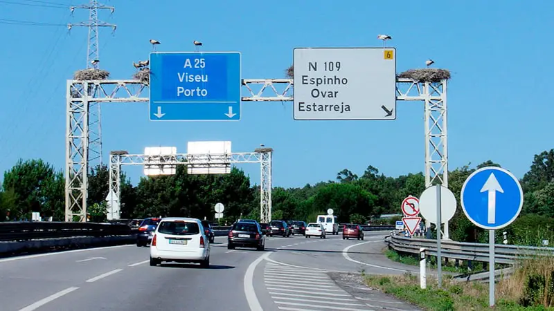Autopista de Portugal A25 en Aveiro