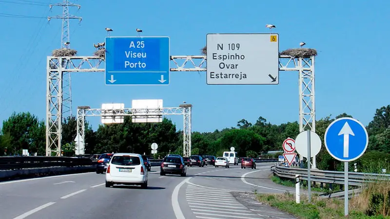 Guía de peajes en las autopistas de Portugal 2 Autopista de Portugal A25 en Aveiro