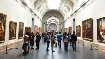 Interior del museo del Prado