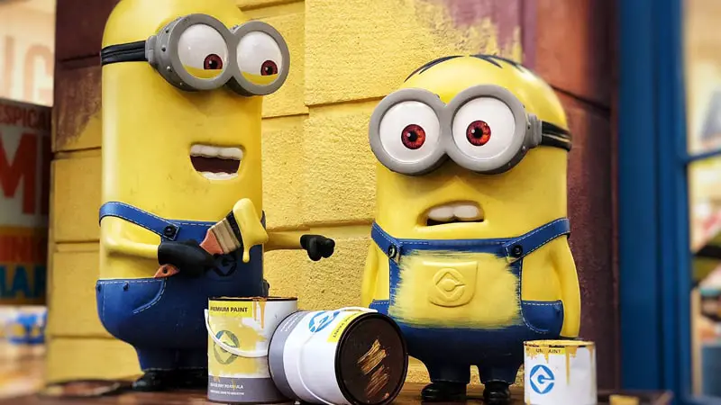 Los mejores parques de atracciones de Orlando 3 Figuras de minion en el parque de atracciones Universal