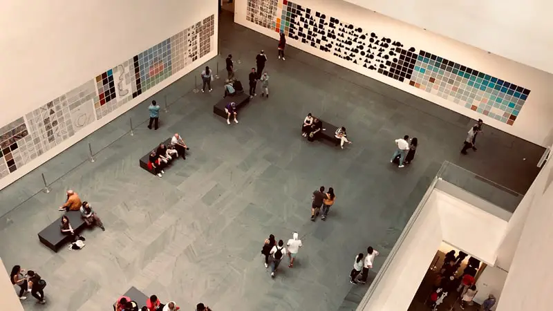 Sala del museo MoMA 