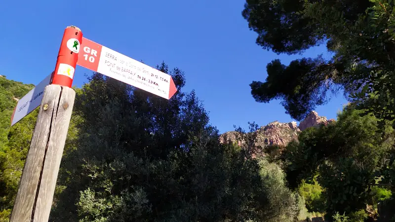 La Ruta de las Cadenas del Garbí 2 Inicio de la ruta desde Segart