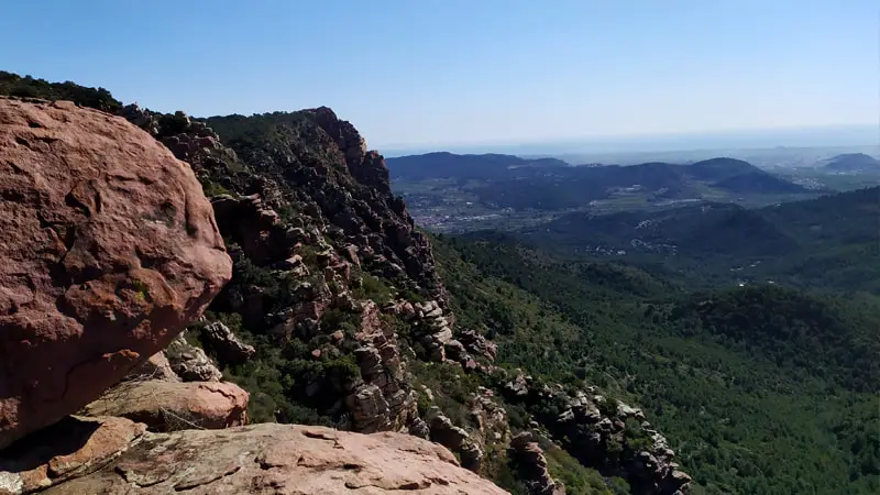 La Ruta de las Cadenas del Garbí 5 Las vistas desde lo alto del Garbí