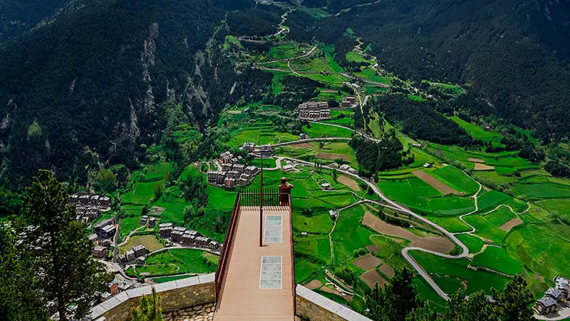 Vistas desde el mirador Roc del Quer