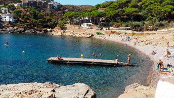 Playa Sa Conca en Cadaqués